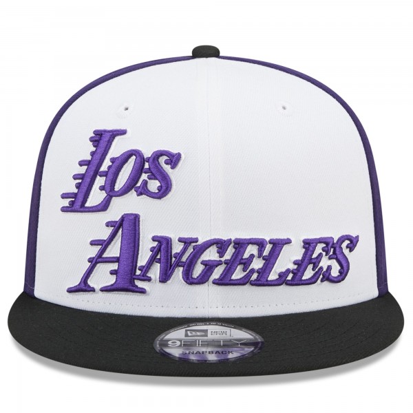 Бейсболка Los Angeles Lakers New Era 2022/23 City Edition Official 9FIFTY - Black