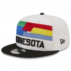 Minnesota Timberwolves New Era 2022/23 City Edition Official 9FIFTY Snapback Adjustable Hat - White