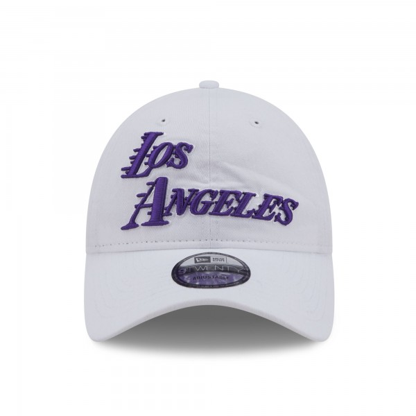 Бейсболка Los Angeles Lakers New Era 2022/23 City Edition Official 9TWENTY - Teal