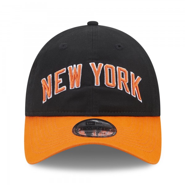 Бейсболка New York Knicks New Era 2022/23 City Edition Official 9TWENTY - Teal