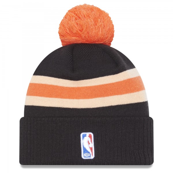 Шапка с помпоном Atlanta Hawks New Era 2022/23 City Edition Official Cuffed Knit - Gray