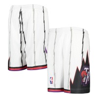 Шорты Toronto Raptors Mitchell & Ness Youth 1998-99 Hardwood Classics Swingman - White