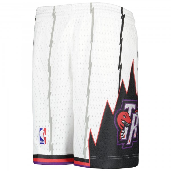 Шорты Toronto Raptors Mitchell & Ness Youth 1998-99 Hardwood Classics Swingman - White