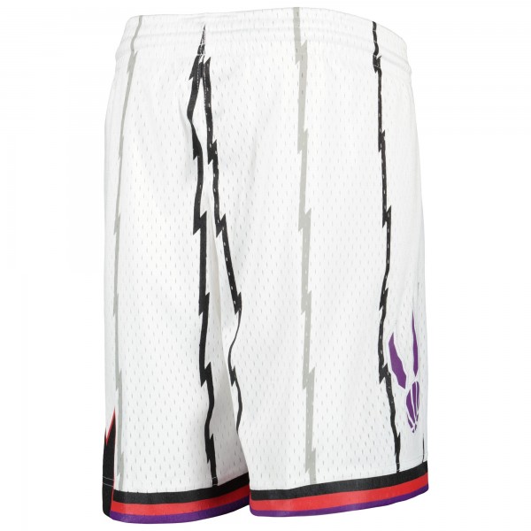 Шорты Toronto Raptors Mitchell & Ness Youth 1998-99 Hardwood Classics Swingman - White
