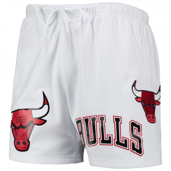 Шорты Chicago Bulls Pro Standard 6x NBA Finals Champions Mesh Capsule - White