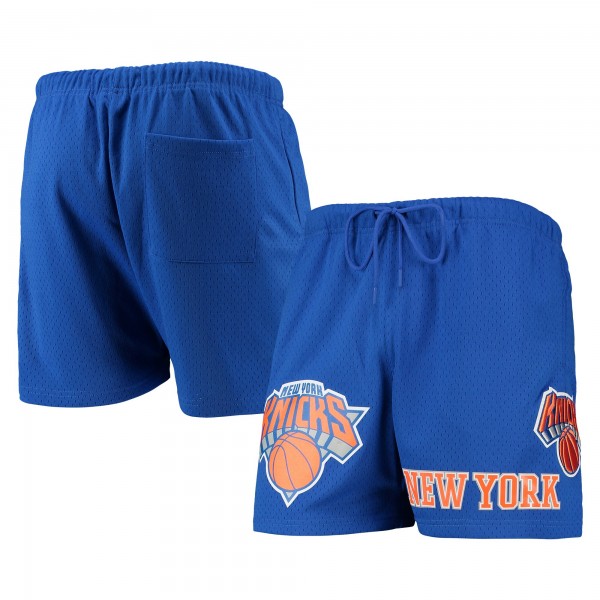 Шорты New York Knicks Pro Standard Mesh Capsule - Royal