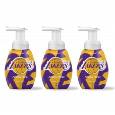 Los Angeles Lakers Bathletix Three-Pack Foaming Hand Soap