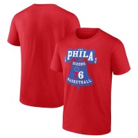 Футболка Philadelphia 76ers Hometown Collection Phila Liberty Bell - Red