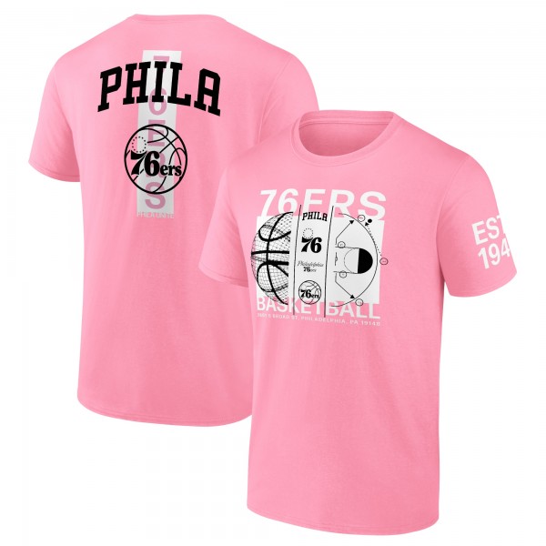 Футболка Philadelphia 76ers Street Collective - Candy Pink