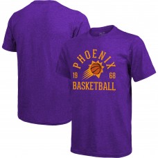 Футболка Phoenix Suns Majestic Threads Ball Hog Tri-Blend - Heathered Purple