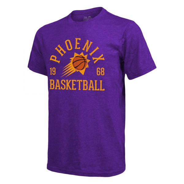 Футболка Phoenix Suns Majestic Threads Ball Hog Tri-Blend - Heathered Purple