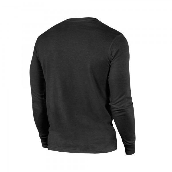 Футболка с длинным рукавом Brooklyn Nets Majestic Threads City and State Tri-Blend - Black