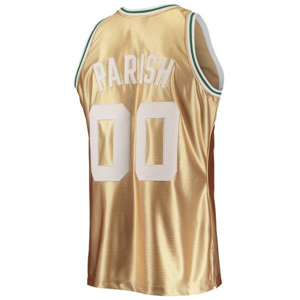 Игровая форма Robert Parish Boston Celtics Mitchell & Ness 75th Anniversary 1985-86 Hardwood Classics Swingman - Gold