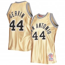 Игровая форма  George Gervin San Antonio Spurs Mitchell & Ness 75th Anniversary 1977-78 Hardwood Classics Swingman - Gold