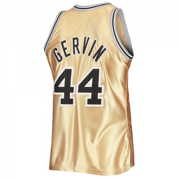 Игровая форма  George Gervin San Antonio Spurs Mitchell & Ness 75th Anniversary 1977-78 Hardwood Classics Swingman - Gold