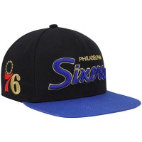 Бейсболка Philadelphia 76ers Mitchell & Ness NBA 75th Anniversary - Black