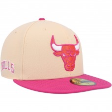 Бейсболка Chicago Bulls New Era Passion Mango 59FIFTY - Orange/Pink