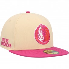 Бейсболка Dallas Mavericks New Era Passion Mango 59FIFTY - Orange/Pink