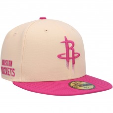 Бейсболка Houston Rockets New Era Passion Mango 59FIFTY - Orange/Pink