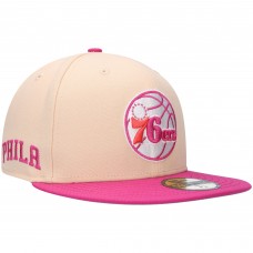 Бейсболка Philadelphia 76ers New Era Passion Mango 59FIFTY - Orange/Pink