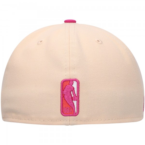 Бейсболка Philadelphia 76ers New Era Passion Mango 59FIFTY - Orange/Pink