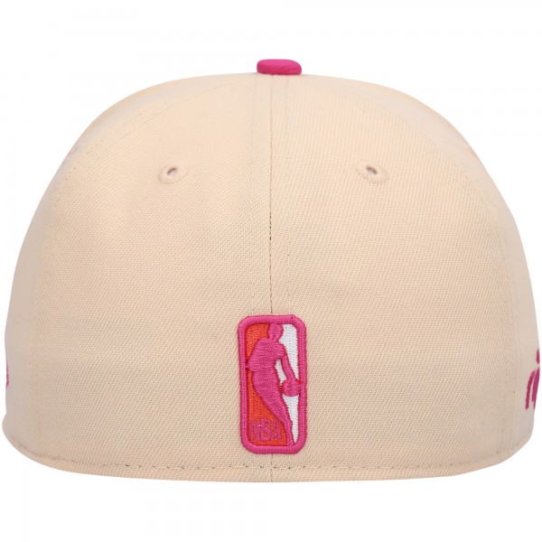 Бейсболка Portland Trail Blazers New Era Passion Mango 59FIFTY - Orange/Pink