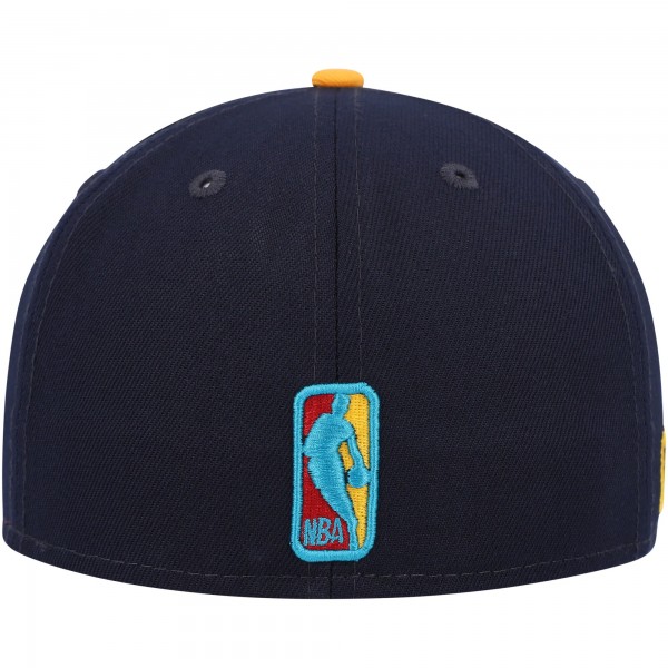 Бейсболка Boston Celtics New Era Midnight 59FIFTY - Navy/Gold