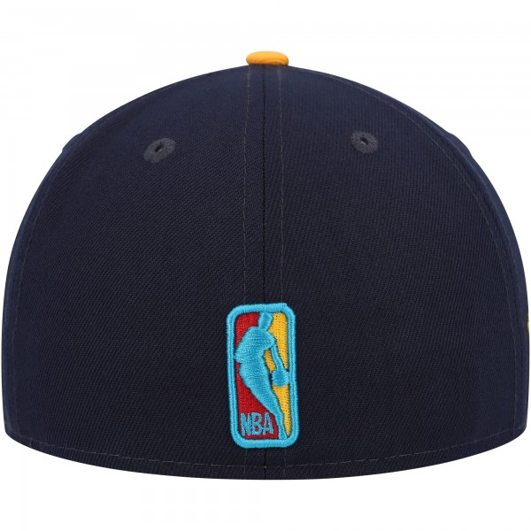 Бейсболка Cleveland Cavaliers New Era Midnight 59FIFTY - Navy/Gold
