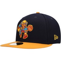 Бейсболка Philadelphia 76ers New Era Midnight 59FIFTY - Navy/Gold