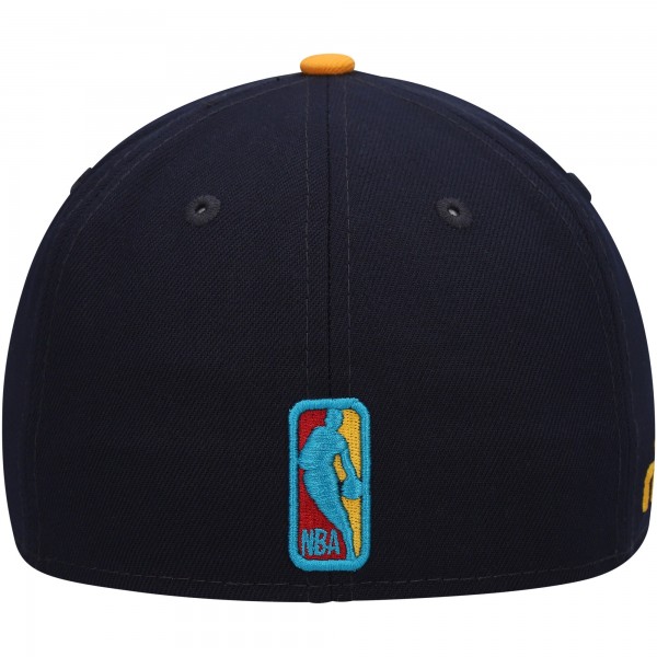 Бейсболка Portland Trail Blazers New Era Midnight 59FIFTY - Navy/Gold