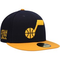 Бейсболка Utah Jazz New Era Midnight 59FIFTY - Navy/Gold