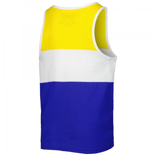 Майка Golden State Warriors Mitchell & Ness Youth Hardwood Classics Special Script - Royal/Gold