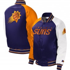 Куртка на кнопках Phoenix Suns Starter Youth Raglan Varsity - Purple