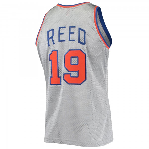 Игровая форма  Willis Reed New York Knicks Mitchell & Ness 75th Anniversary 1969-70 Hardwood Classics Swingman - Silver
