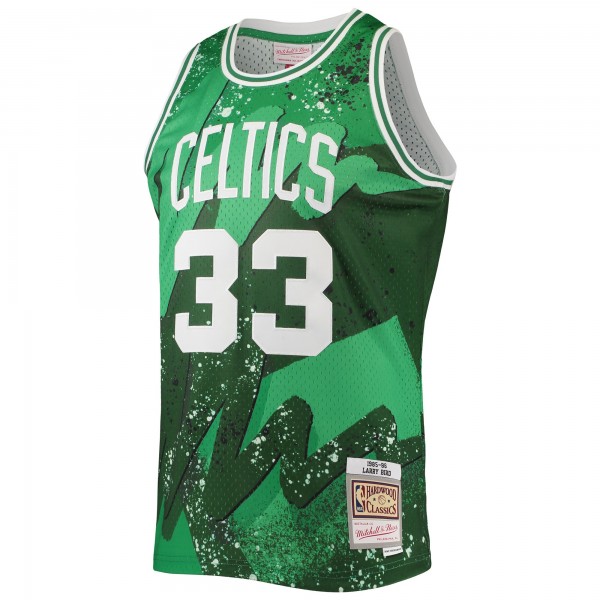 Игровая форма Larry Bird Boston Celtics Mitchell & Ness Hardwood Classics 1985 Hyper Hoops Swingman - Green