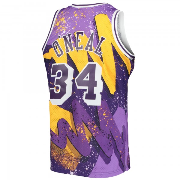 Игровая форма  Shaquille ONeal Los Angeles Lakers Mitchell & Ness Hardwood Classics 1996/97 Hyper Hoops Swingman - Purple