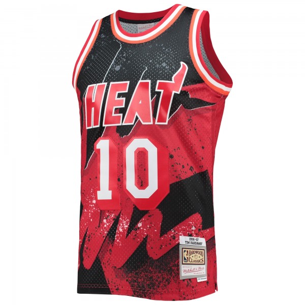 Игровая форма  Tim Hardaway Miami Heat Mitchell & Ness Hardwood Classics 1996-97 Hyper Hoops Swingman - Scarlet