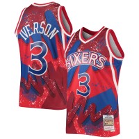 Игровая форма  Allen Iverson Philadelphia 76ers Mitchell & Ness Hardwood Classics 1996-97 Hyper Hoops Swingman - Red