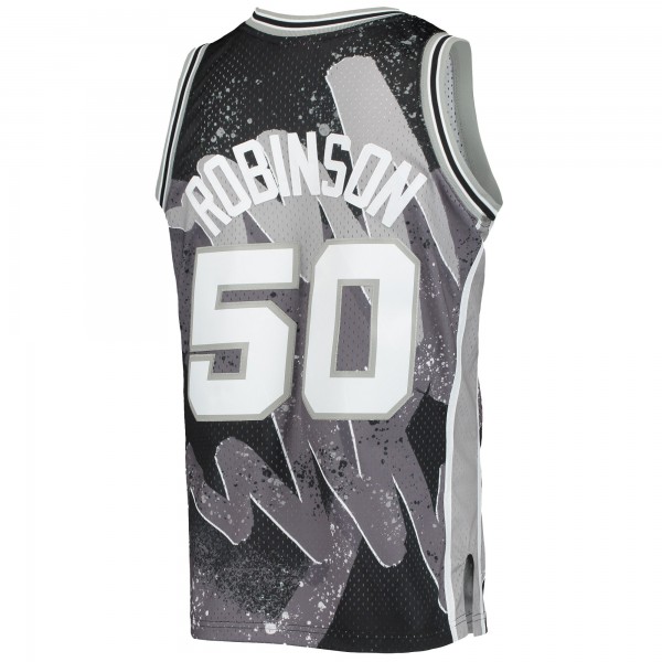 Игровая форма  David Robinson San Antonio Spurs Mitchell & Ness Hardwood Classics 1998-99 Hyper Hoops Swingman - Black