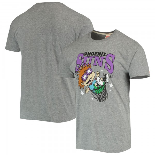 Футболка Phoenix Suns Homage NBA x Rugrats Tri-Blend - Heathered Gray