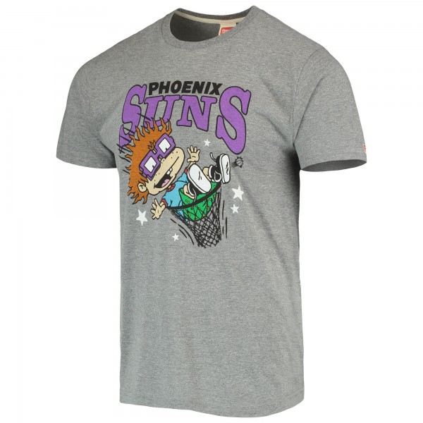 Футболка Phoenix Suns Homage NBA x Rugrats Tri-Blend - Heathered Gray