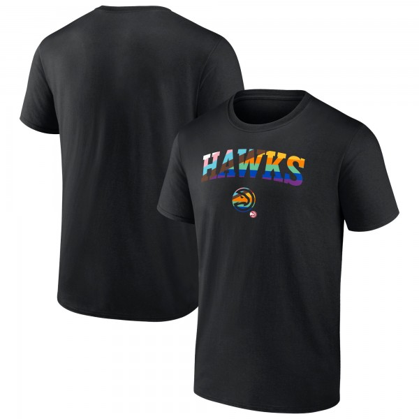 Футболка Atlanta Hawks Logo Pride - Black