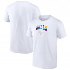 Chicago Bulls Pride T-Shirt - White
