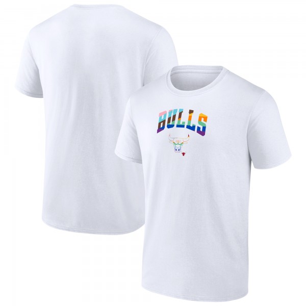 Футболка Chicago Bulls White Pride