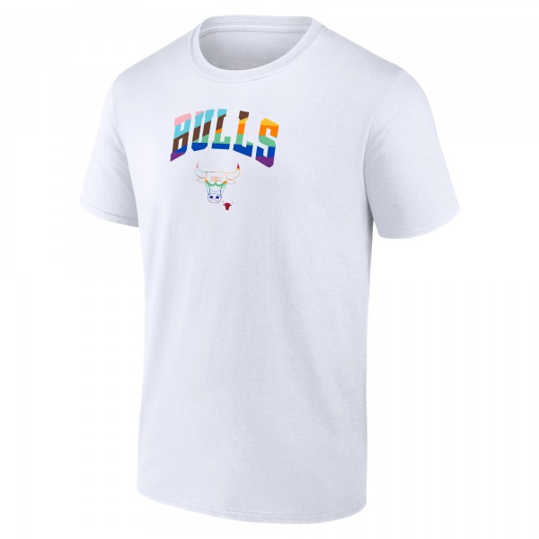 Футболка Chicago Bulls White Pride