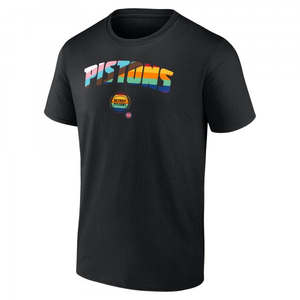 Detroit Pistons Black Pride T-Shirt