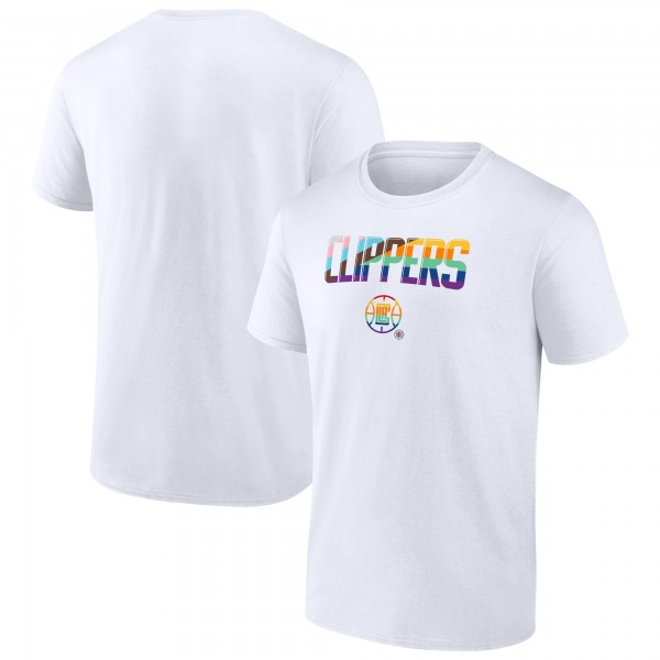 Футболка LA Clippers Pride - White