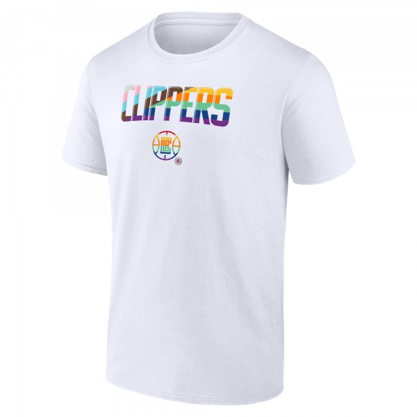 Футболка LA Clippers Pride - White