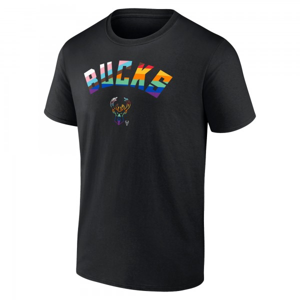 Футболка Milwaukee Bucks Pride - Black