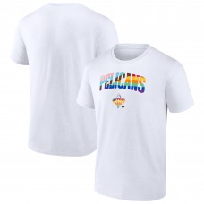 New Orleans Pelicans Pride T-Shirt - White